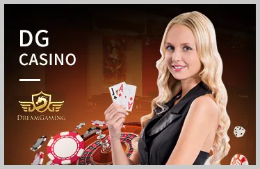 Bàn chơi casino trực tuyến với dealer và các lá bài